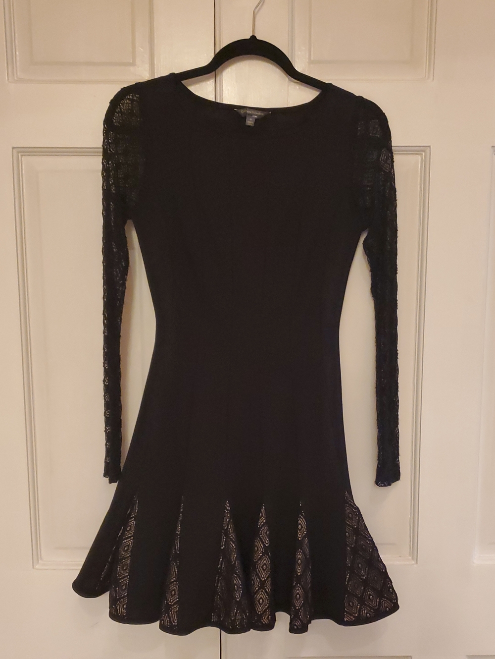Skater Dress With Lace